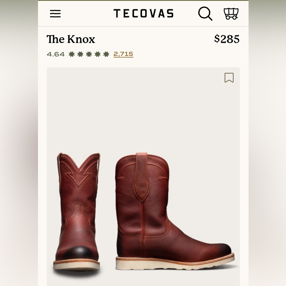 Tecovas The Knox Men's Boots